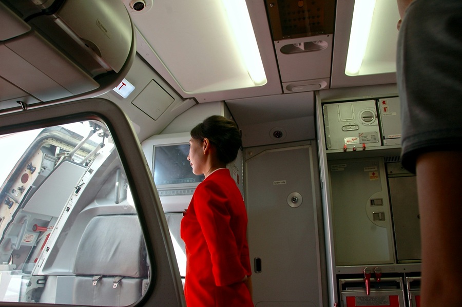 Why airline cabin crew choose to live near KLIA